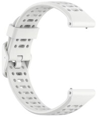 Bracelet en silicone Ricardo 22mm (pro Coros Pace 3, Apex 2 Pro), blanc V2, Quick Release