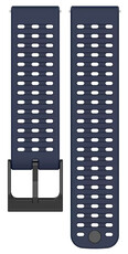 Bracelet en silicone Ricardo 22mm (pro Suunto 9 Peak, Race, Vertical), bleu, Quick Release
