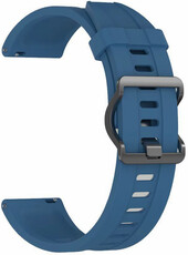 Bracelet en silicone Ricardo 22mm (pour Xiaomi), bleu, attache rapide