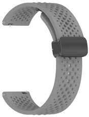 Bracelet en silicone Ricardo 22mm (pour Xiaomi), gris V2, Quick Release