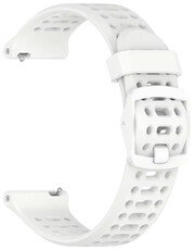 bracelet en silicone Ricardo Pejo 22mm, White, Quick Release