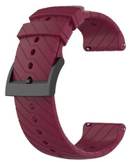 bracelet en silicone Ricardo Tarvisio 24mm, Red, Quick Release