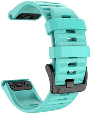 bracelet en silicone Ricardo Livigno 22mm, Green, QuickFit
