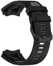 bracelet en silicone Ricardo Moena (pour Amazfit T-Rex 3), Black/Gray