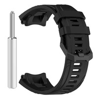 Bracelet en silicone Ricardo (pro Amazfit T-Rex 3), noir, + accessoires de remplacement