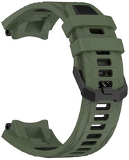 bracelet en silicone Ricardo Moena (pour Amazfit T-Rex 3), Green/Black
