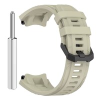 Bracelet en silicone Ricardo (pour Amazfit T-Rex 3), gris, + accessoires de remplacement