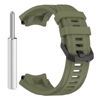 Bracelet en silicone Ricardo (pour Amazfit T-Rex 3), vert, + accessoires de remplacement