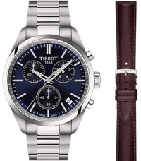Tissot PR 100 Quartz Chronograph T150.417.11.041.00 IIHF 2025 Special Edition (+ bracelet de rechange)