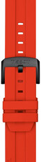 Bracelet en silicone Tissot T852.048.933 22mm, rouge