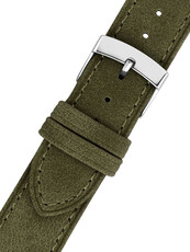 Bracelet en cuir Morellato Timo 5964E12.073 M, vert, matière végane