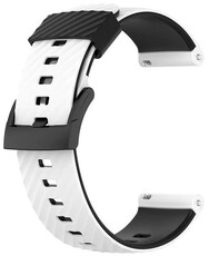 Bracelet en silicone Ricardo 24mm (pro Garmin Venu X1), blanc, Quick Release