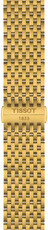 Bracelet en acier Tissot T852.049.487 20mm, doré, Quick Release