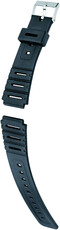Bracelet en silicone Hirsch Digital L 40408850-2, noir, longueur L