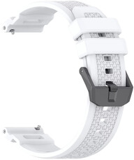 Bracelet en silicone Ricardo 24mm (pro Garmin Venu X1), blanc, Quick Release