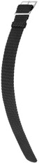 Bracelet textile Hirsch Delta L 41724850-2, noir, longueur L