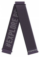 Bracelet en nylon Coros (pro Apex 2 Pro), violet, Quick Release