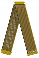 Sangle en nylon Coros (pour Apex 2 Pro), jaune, raccourcie, Quick Release