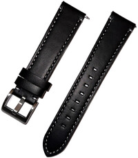 Bracelet en cuir Ricardo Imola, noir V4