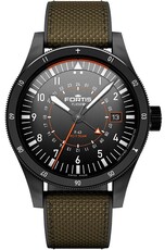 Fortis Flieger F-43 Triple-GMT Automatic COSC Chronometer F4260004 Limited Edition 100pcs (+ bracelet de rechange)