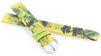 Bracelet en cuir JVD RJ7228.1 14mm, jaune, pour enfant