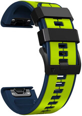 Bracelet en silicone Ricardo Canazei 22mm, Yellow, QuickFit