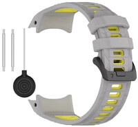 Bracelet en silicone Ricardo 22mm (pro Garmin Instinct 3, 45mm), beige