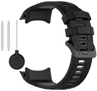 Bracelet en silicone Ricardo 26mm (pro Garmin Instinct 3, 50mm), noir
