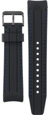 Bracelet en silicone Orient VDFCK0U 22mm (pour le modèle KV00), noir