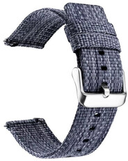bracelet en nylon Ricardo Cervinia 22mm, Blue, Quick Release