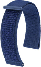 Sangle textile Hirsch Vocem L 41409080-0, bleu, velcro, longueur L, Quick Release