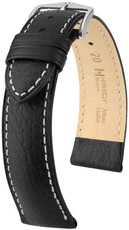 Bracelet en cuir Hirsch Boston 01302150NQ-2, noir, veau