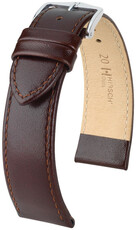bracelet en cuir Hirsch Osiris L 03475010NQ-2, marron, veau, longueur L