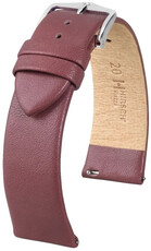 Bracelet en cuir Hirsch Viazza 03920112-2, violet, veau, Quick Release