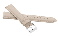Bracelet en cuir JVD R41321 18mm, beige