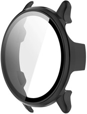 Coque de protection (pour Garmin Vívoactive 6), en plastique, noir + verre