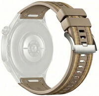 bracelet en silicone Ricardo Roccaraso 22mm, Brown, QuickFit