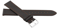 Bracelet en cuir JVD R23002 16mm, marron