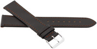 Bracelet en cuir JVD R23002 20mm, brun