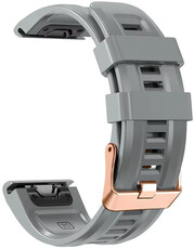 Bracelet en silicone Ricardo Campiglio 20mm, Gray, QuickFit