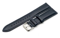 bracelet en cuir Ricardo Pescara, bleu, longueur XL