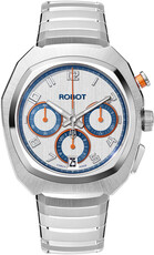 Robot Robotic One Silver 2501ST01 Automatic Chronograph (+ bracelet de rechange)