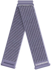 Bracelet en nylon Coros (pro Apex 4 42mm, Pace 4, Pace Pro aj.), violet, Quick Release