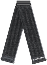 Bracelet en nylon Coros (pro Apex 4 46mm, Nomad), noir, Quick Release
