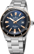 Edox SkyDiver Automatic Date 80126-357RNM-BUIDR Limited Edition (+ bracelet de rechange)