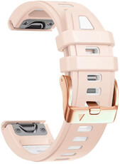 bracelet en silicone Ricardo Pozza 20mm, Beige, QuickFit