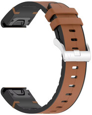 bracelet en cuir Ricardo Cogne 22mm, Brown, QuickFit