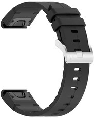 bracelet en cuir Ricardo Cogne 26mm, Black, QuickFit