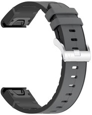 bracelet en cuir Ricardo Cogne 26mm, Gray, QuickFit
