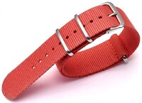 Bracelet en nylon Ricardo Kronplatz, rouge V2, NATO